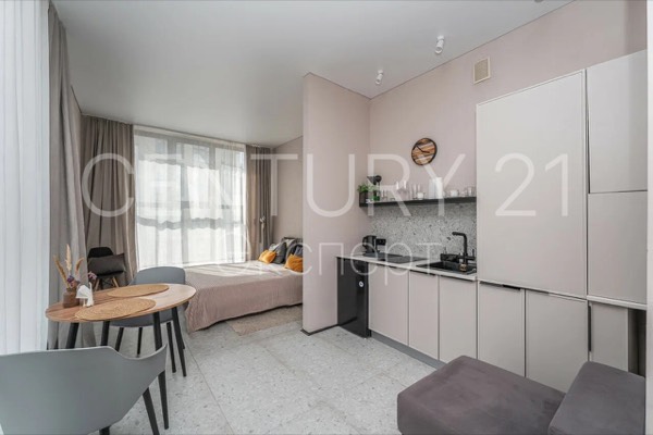 Студия квартира 28.6 м² — Зеленоградск, Гагарина, дом 87 — фото 1