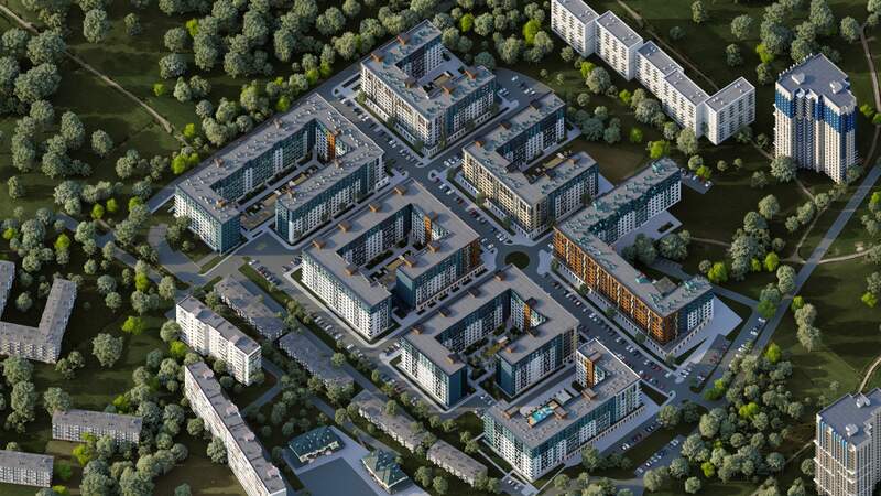 2-комнатная квартира 60,15 м² в ЖК Севен, Калининград — фото 15