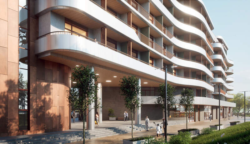 Студия квартира 32,9 м² в ЖК Балтийская Резорт, Светлогорск — фото 13