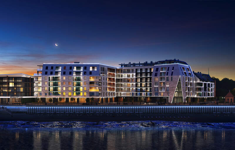 Студия квартира 29,1 м² в ЖК Princesse Royal, Зеленоградск — фото 24