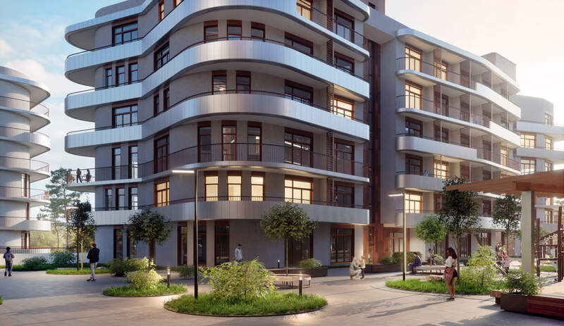 Студия квартира 32,9 м² в ЖК Балтийская Резорт, Светлогорск — фото 17