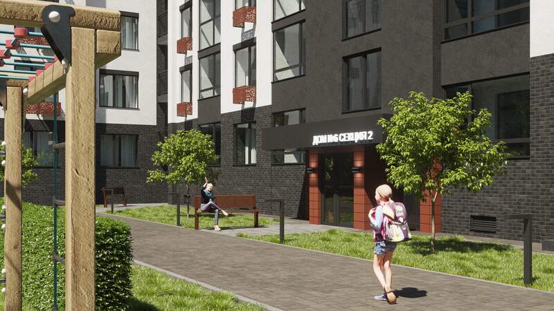 1-комнатная квартира 30,08 м² в ЖК Этюд, Калининград — фото 14
