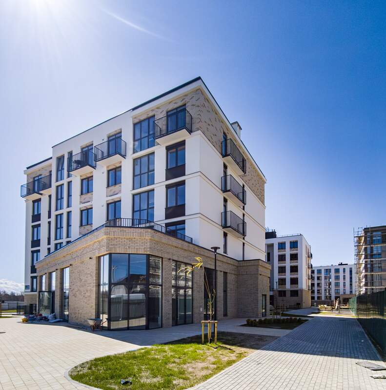 Студия квартира 23,8 м² в ЖК Клевер, Пионерский — фото 9