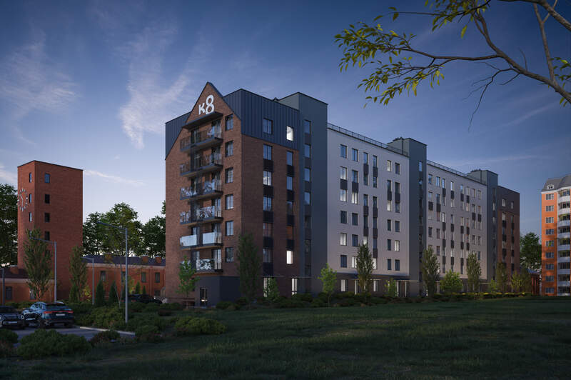 1-комнатная квартира 53,4 м² в ЖК Дом на Яналова, Калининград — фото 8
