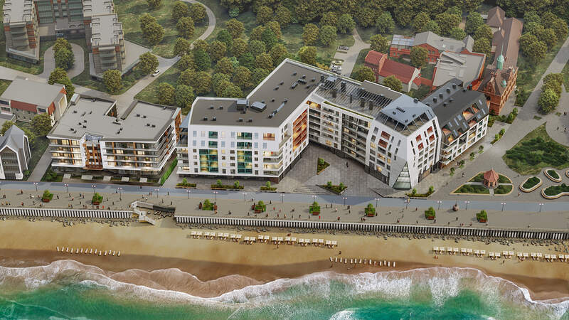 Студия квартира 29,1 м² в ЖК Princesse Royal, Зеленоградск — фото 21