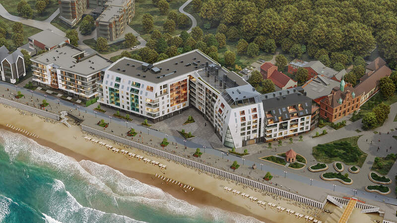Студия квартира 29,1 м² в ЖК Princesse Royal, Зеленоградск — фото 22