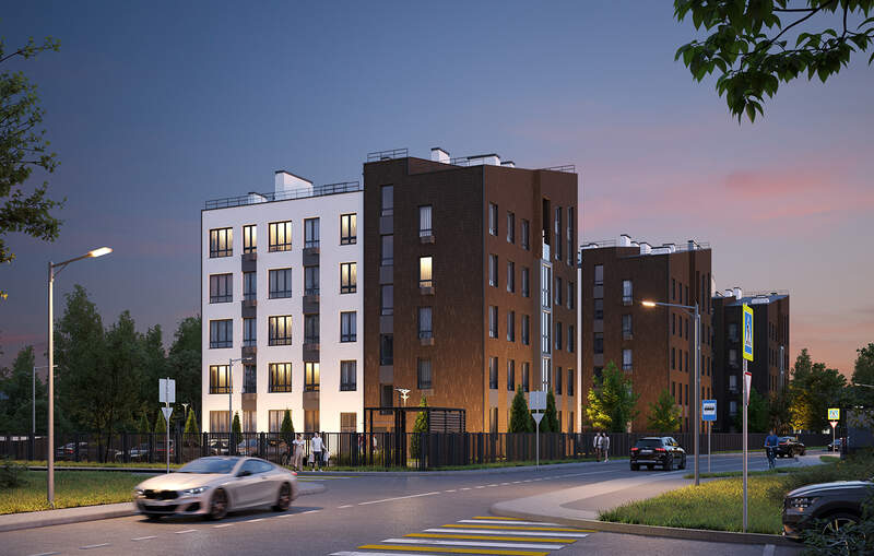 1-комнатная квартира 33,4 м² в ЖК Три Симфонии, Пионерский — фото 6