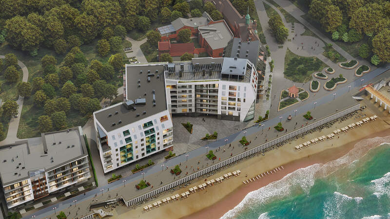 Студия квартира 29,1 м² в ЖК Princesse Royal, Зеленоградск — фото 20