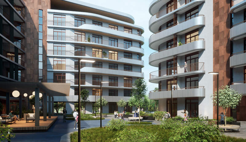 Студия квартира 32,9 м² в ЖК Балтийская Резорт, Светлогорск — фото 6